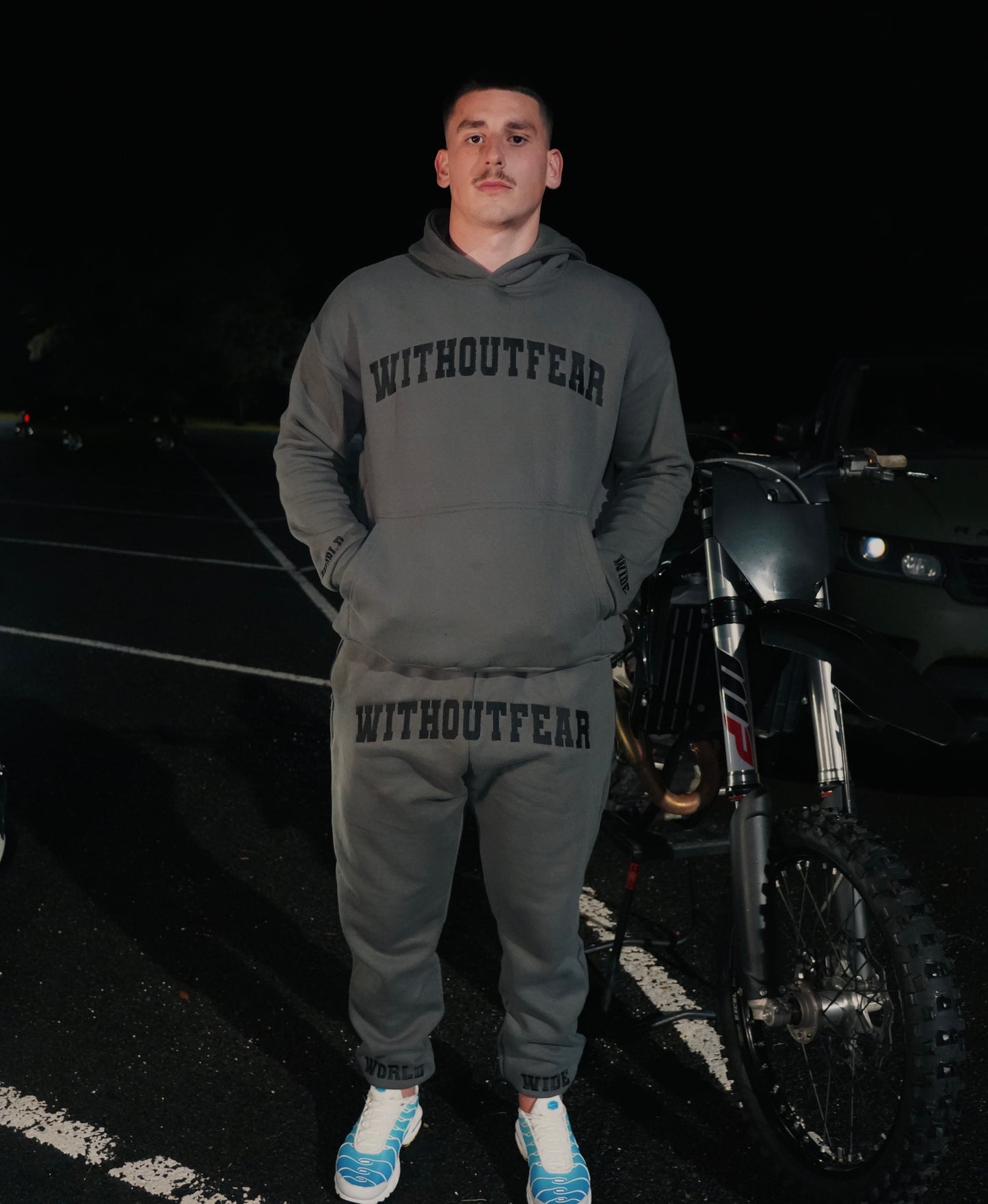 GREY WORLDWIDE TRACKSUIT PANTS